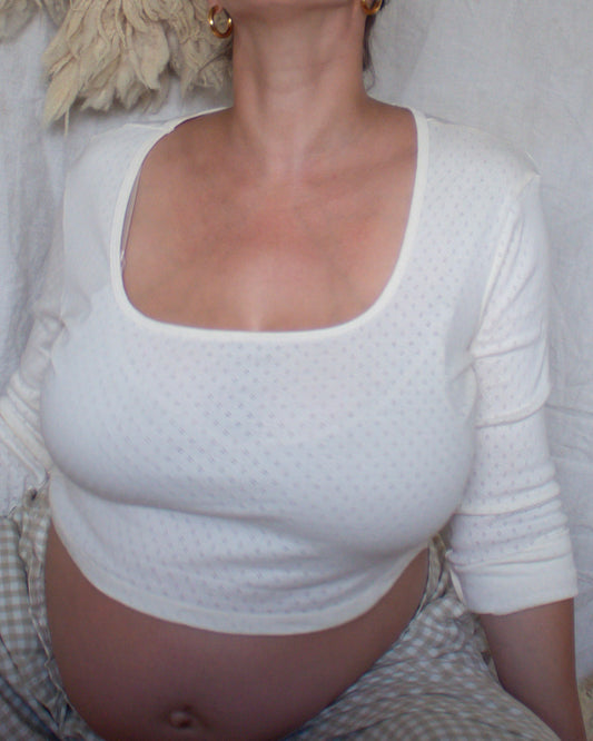 Daisy Crop 3/4 Sleeve