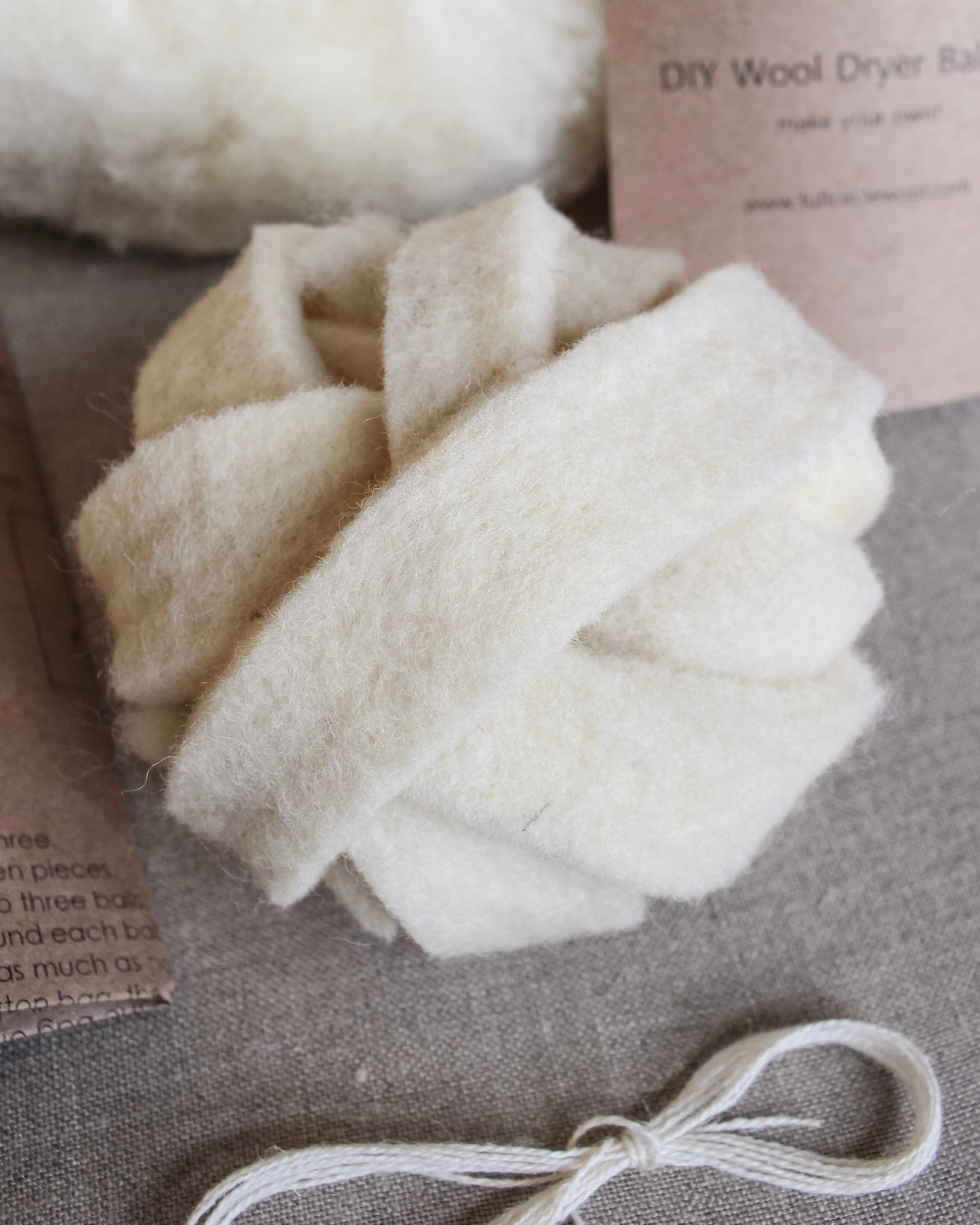 Climate Beneficial Wool Dryer Ball Kit