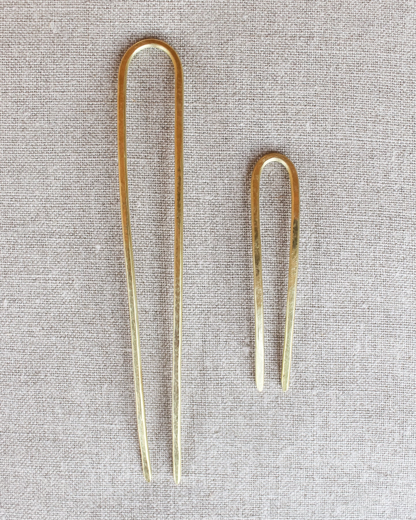 Classic Brass Bun Pin