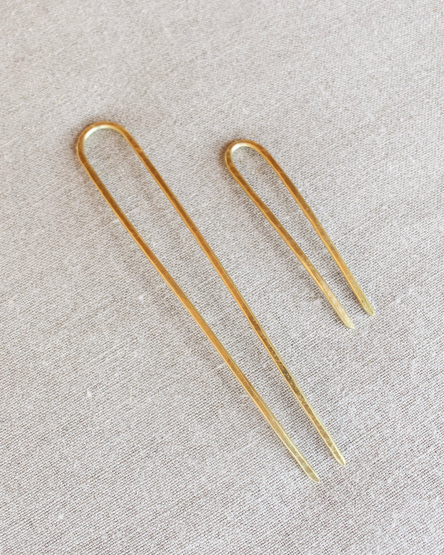 Classic Brass Bun Pin