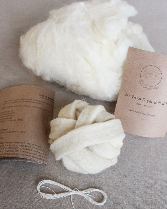 Climate Beneficial Wool Dryer Ball Kit